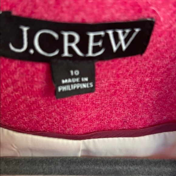 J Crew Shrunken-fit blazer in pink English NWOT size 10 - Picture 8 of 12